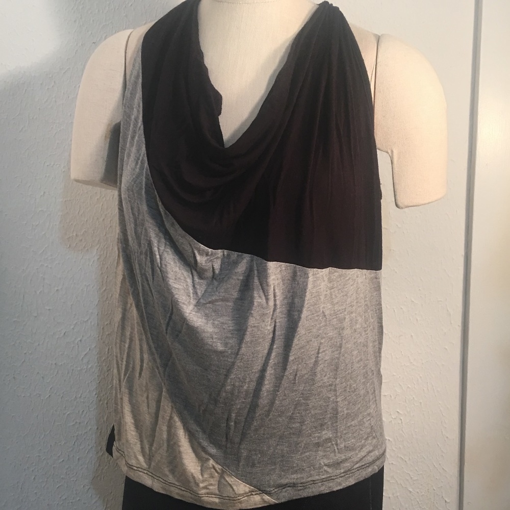 CHA CHA VENTE Drape Neck Tank Top